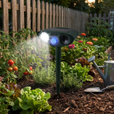 Ultrasonic Rabbit Repeller Solar Powered lifestyle