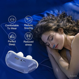 Micro CPAP Anti-Snoring Device